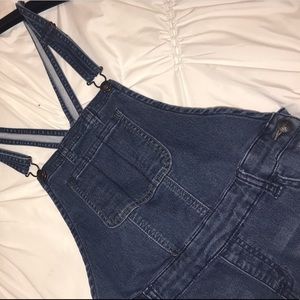 DARK JEANS OVERALLS